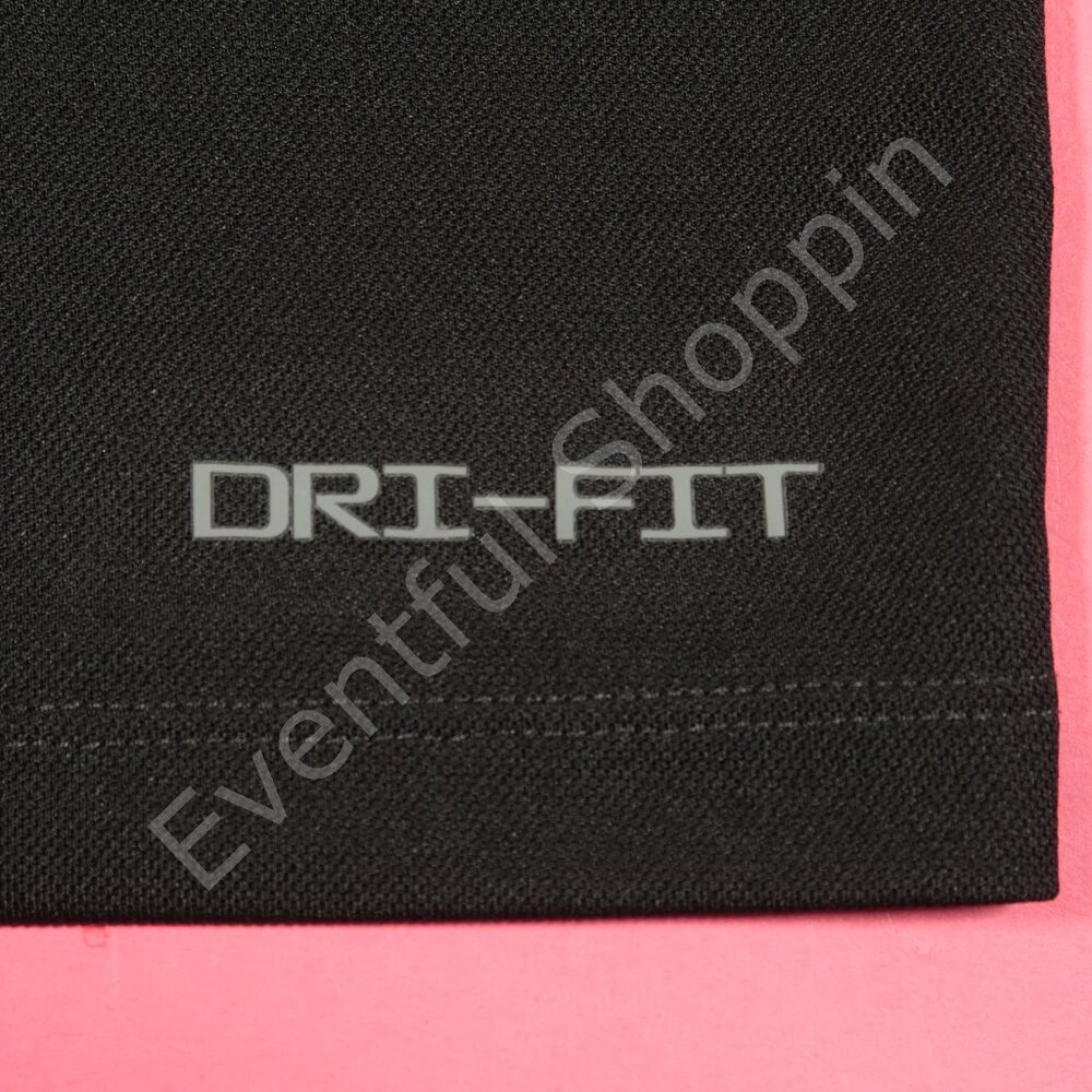 Nike Georgia Bulldogs Sideline Tipped Mesh Polo Shirt in Black Size Medium - Picture 6 of 8